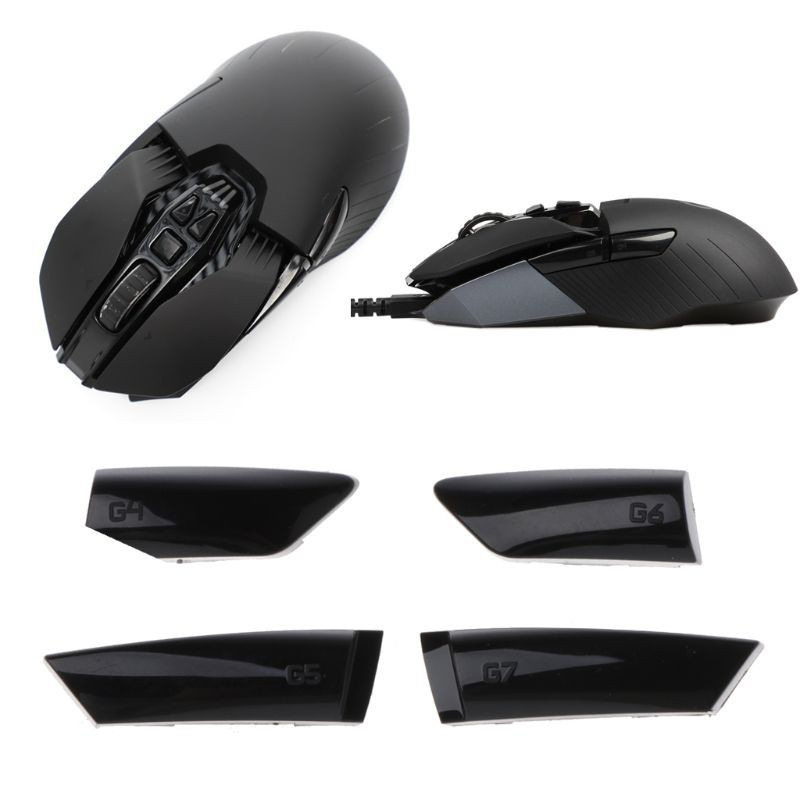 CRE  4Pcs Side Keys Side Buttons G4 G5 G6 G7 for Logitech G900 G903 Wired Wireless Mouse Mouse Accessory