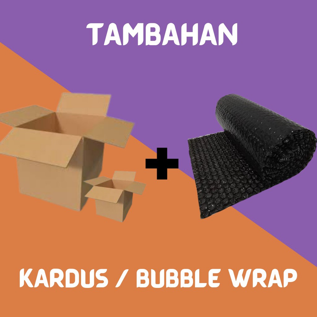 

Packing Tambahan Box Kardus & Bubble Wrap Agar Aman Pengiriman