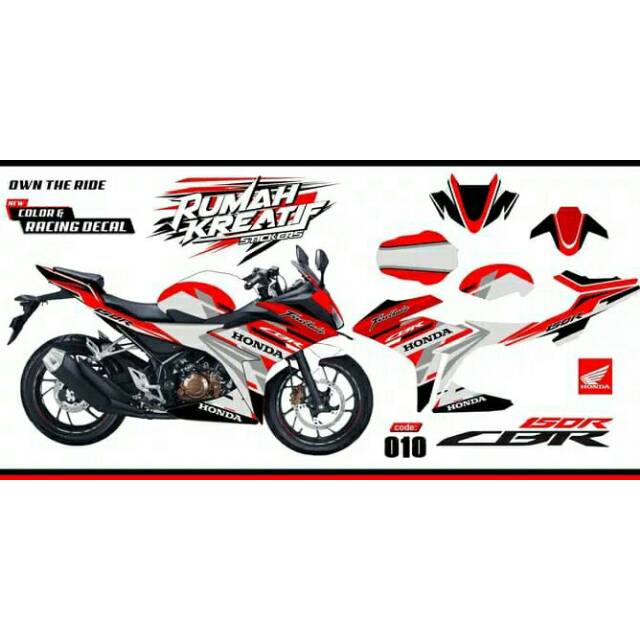 Decal Sticker Striping Fullbody Variasi All New Cbr 150 R