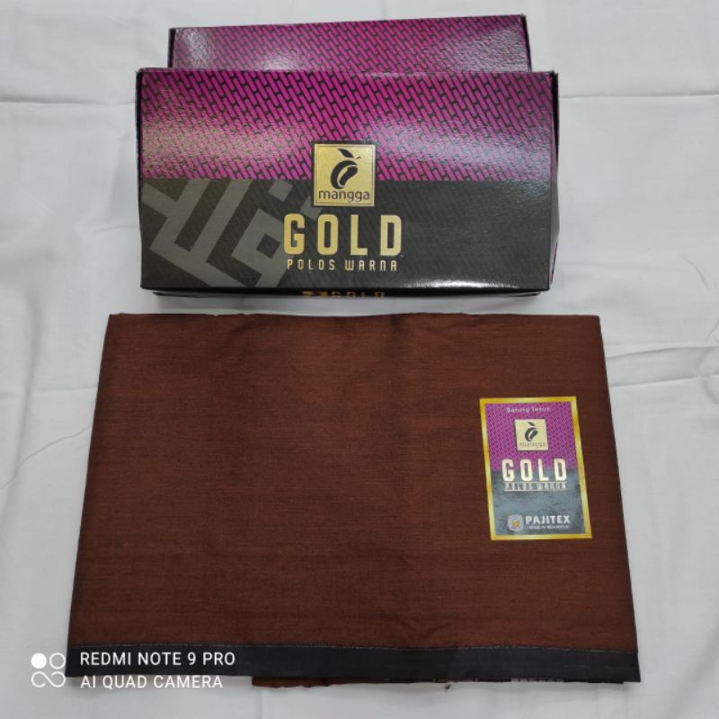 sarung mangga gold hitam polos baguss lembut murah grosir original