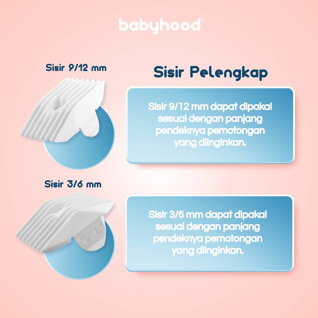 Babyhood Hair Clipper  (Alat cukur Rambut bayi)