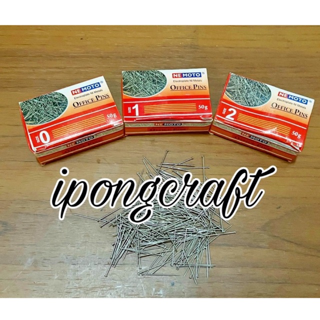 

Jarum Paku / Jarum Office Pins / Jarum Paku Nemoto