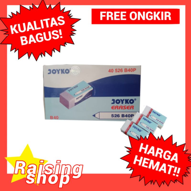 

(3 PCS) PENGHAPUS PENSIL JOYKO / ERASER PENCIL JOYKO