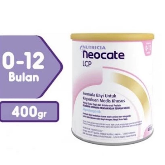 ✔️ SUSU FORMULA NEOCATE LCP 400 GRAM