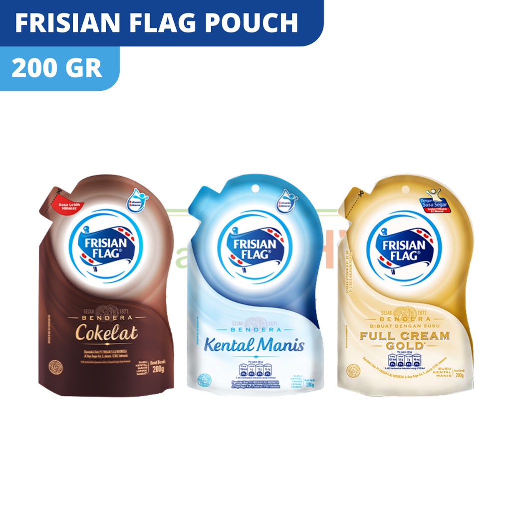 FRISIAN FLAG POUCH 200GR