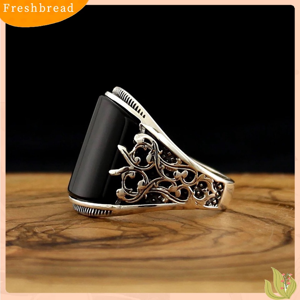 Terlaris Finger Ring Baking Varnish Reliefs Unisex Usage Flower Black Broadside Jewelry Ring for Decoration