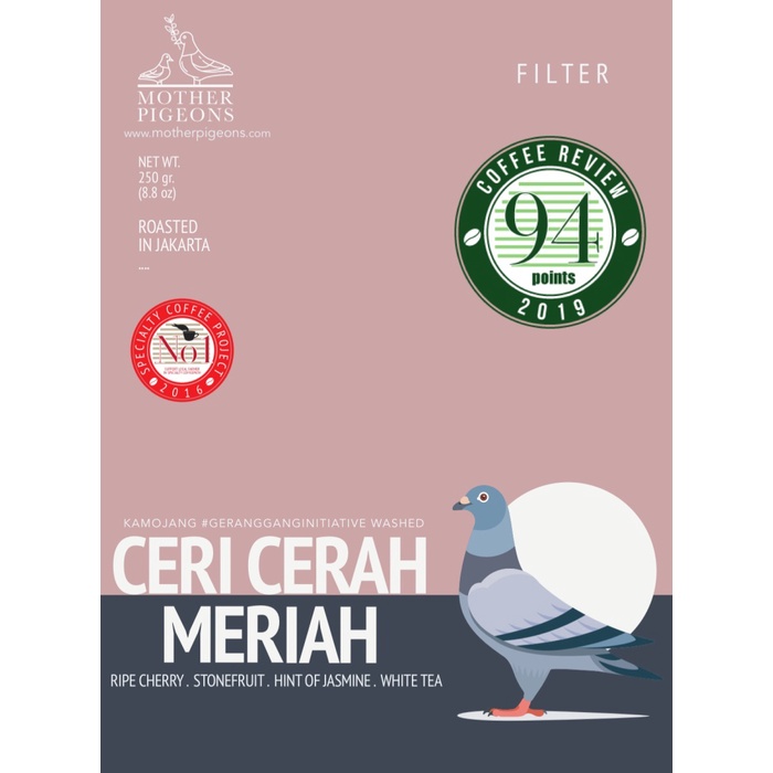 

(BISA COD) CERI CERAH MERIAH (Kamojang #GeranggangInitiative Washed)