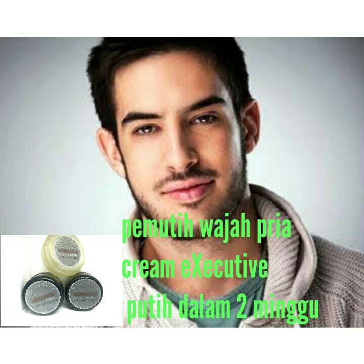 cream executive pemutih wajah pria