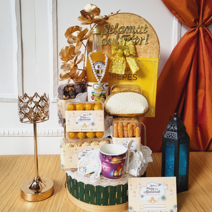 

Paket box hampers lebaran parcel idul fitri ramadhan kue kering 92