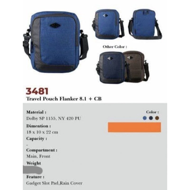 Tas selempang blasted 3481 original