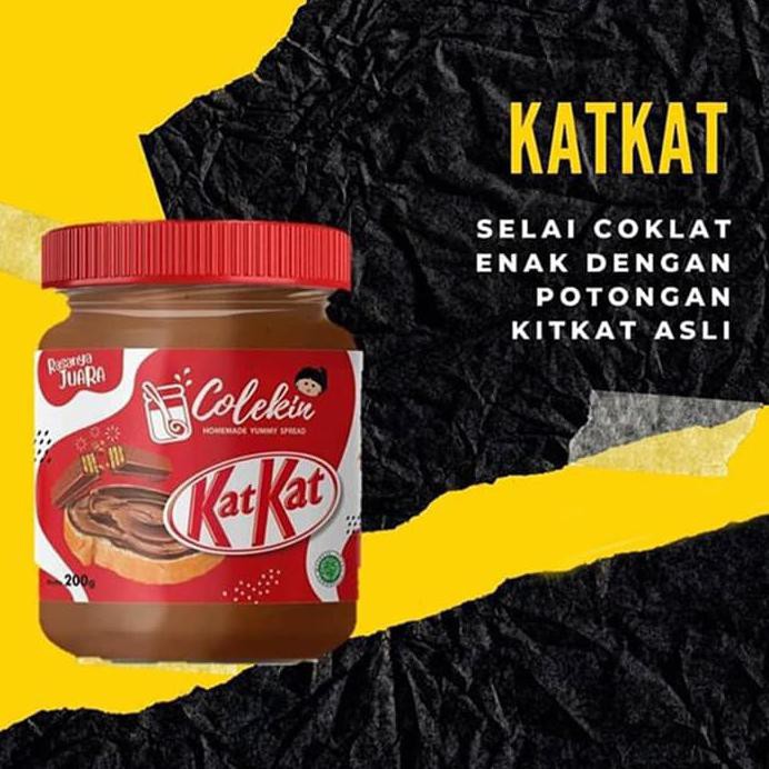 

SELAI COLEKIN / SELAI OLES HOMEMADE RASA KATKAT COKLAT