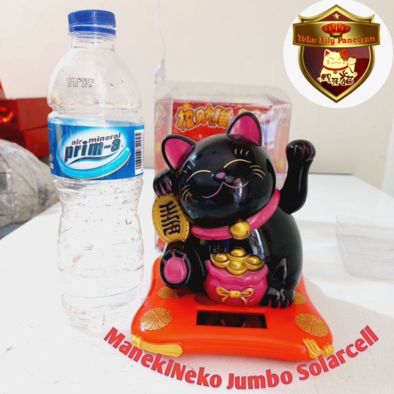 Kucing Hoki Jumbo Solarcell / Maneki Neko Jumbo Solarcell