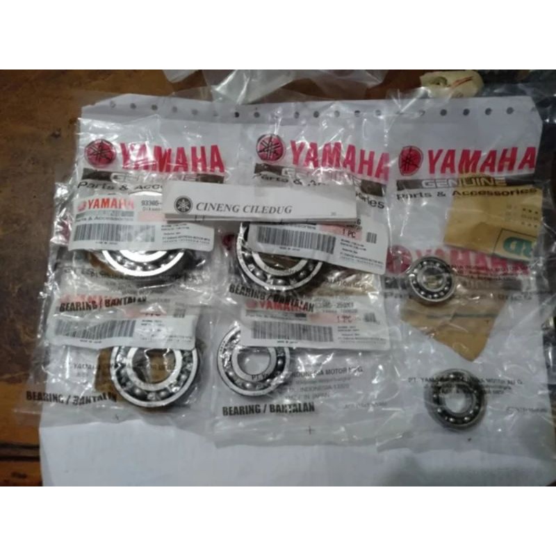 BEARING LAHAR MESIN SET F1ZR ORIGINAL