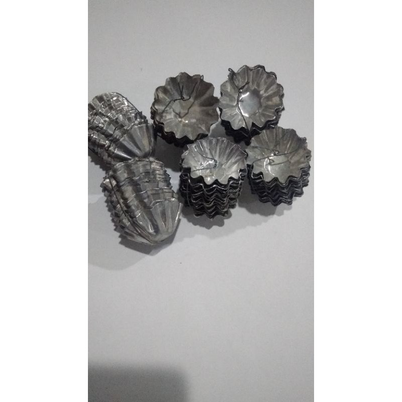 20 pcs Cetakan Nastar Cetakan Pie Mini Cetakan Kue Kering