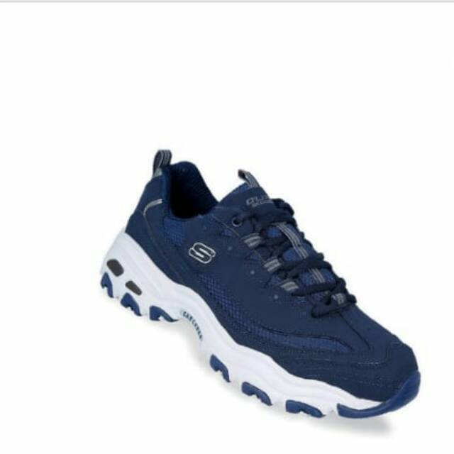 Sepatu Skechers D'lites Mens Navy 