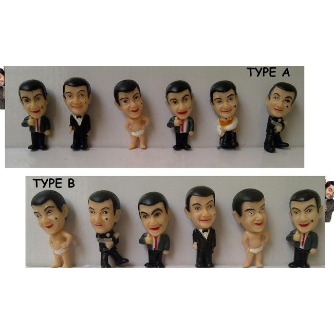 Brand New Mainan Anak Action Mini Figure Pajangan Mr Mr. Mister Bean Topper Kue