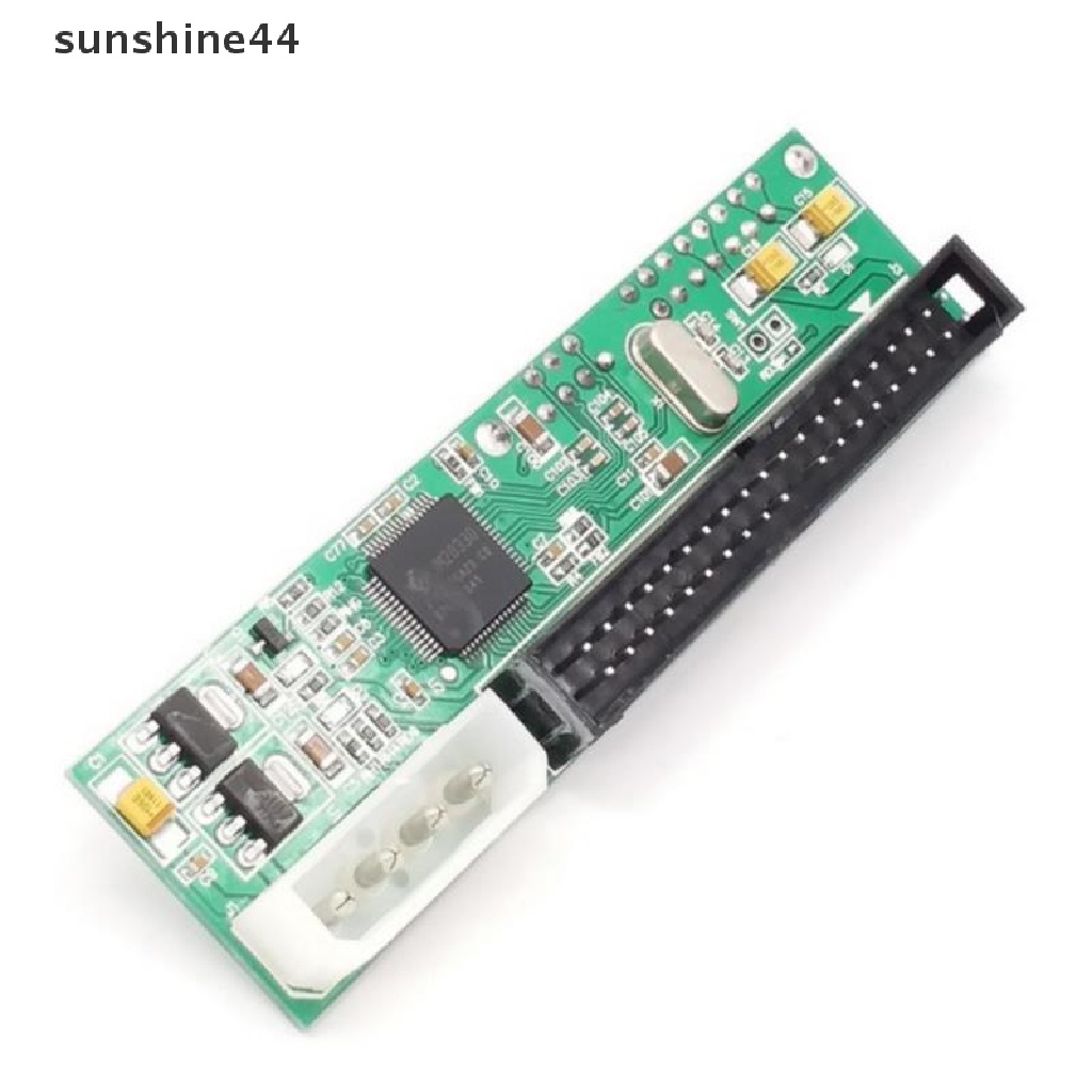 Sunshine Adapter Konverter Plug &amp; Play Sata Ke Pata IDE 7 + 15pin 3.5 / 2.5 Sata HDD