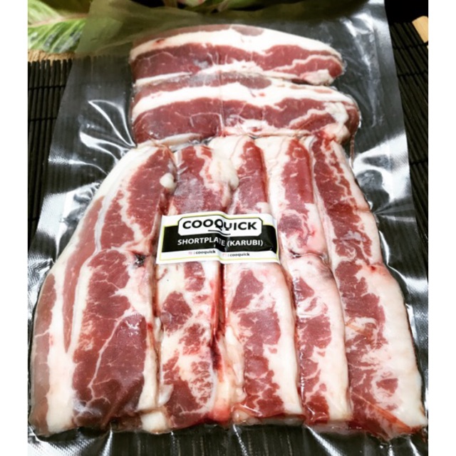 Daging Sapi Karubi Slice / Beef Wagyu Karubi Slice