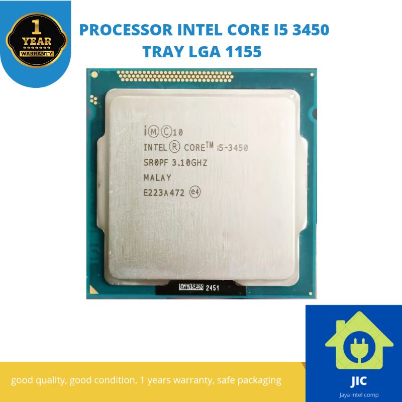 Jual PROCESSOR INTEL CORE I5 3450 TRAY LGA 1155 | Shopee Indonesia