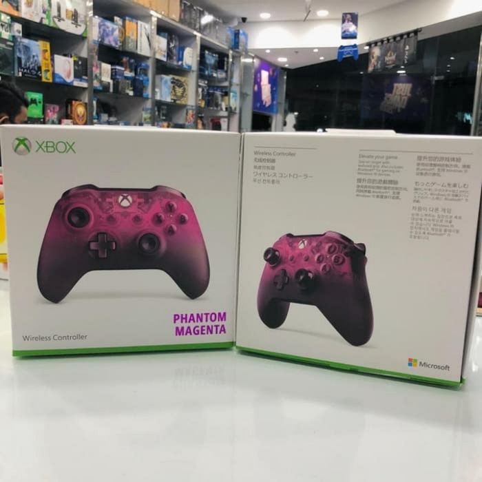 magenta xbox 1 controller