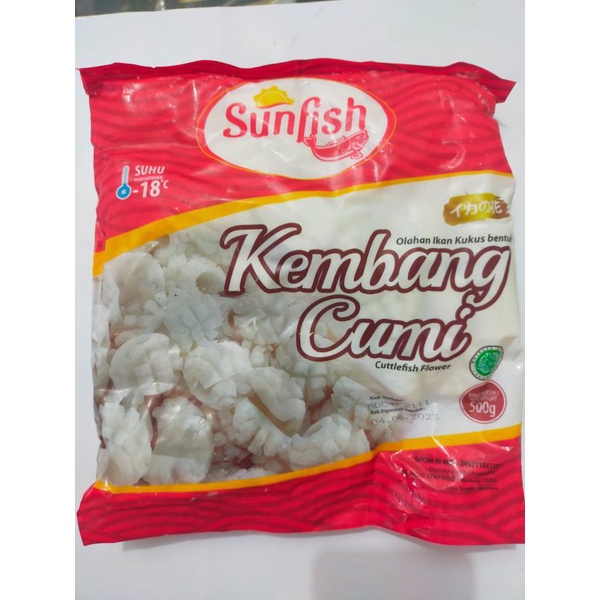 

Sunfish Kembang cumi 500gr