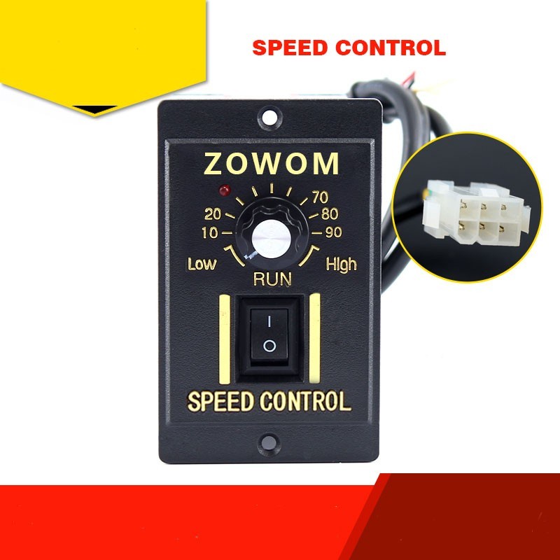 DINAMO MOTOR GEARBOX AC 220V Speed Control 120 (RGN)