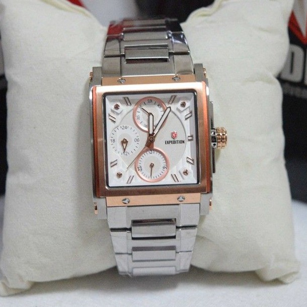Expedition E6731 Silver Rose Gold Ladies Original