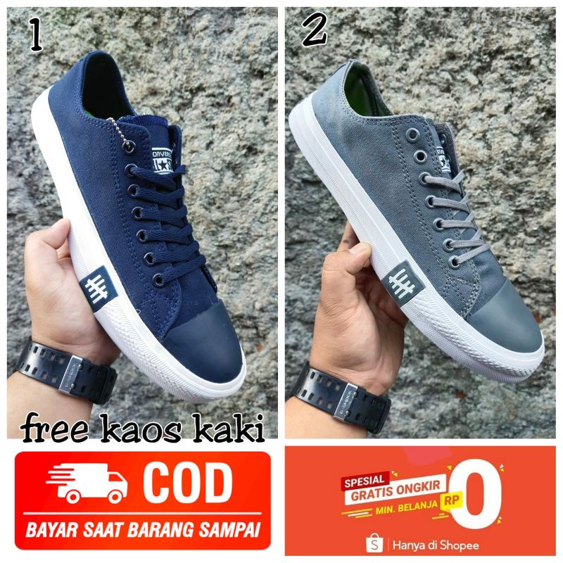 SEPATU PRIA UKURAN JUMBO BIG SIZE CONVERSEE PETIR UKURAN BESAR 45 46