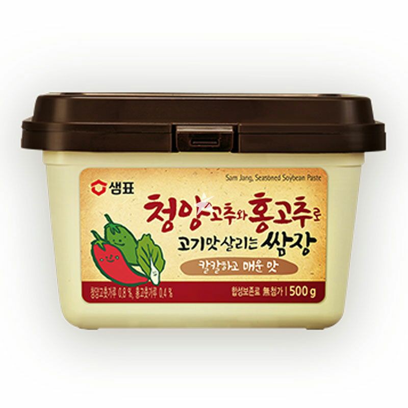 

Sempio seasoned soybean paste with chilli 500gr