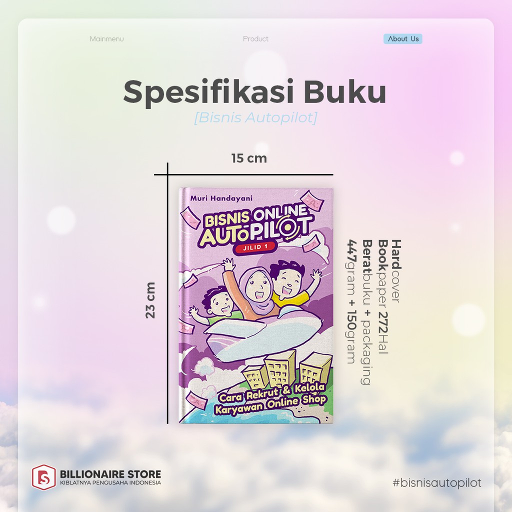 Buku Bisnis Online Autopilot Billionaire Store