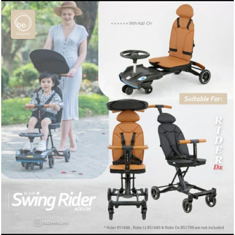 Babyelle BE-1628 Swing Rider / Aksesoris Tambahan untuk Stroller Babyelle Rider ( Be-1628 )