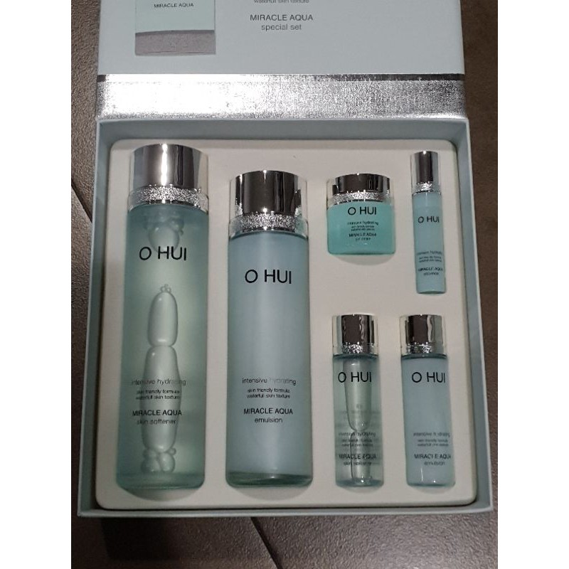 ORIGINAL O HUI MIRACLE AQUA SPECIAL SET KOREAN COSMETIC KOSMETIK KOREA