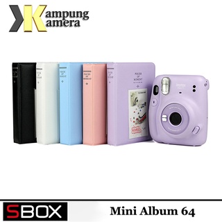 SBox Instax Mini Photo Foto Album 64 (TANPA KAMERA)