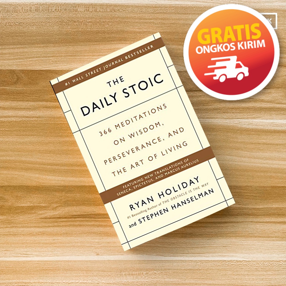 Buku The Daily Stoic by Ryan Holiday