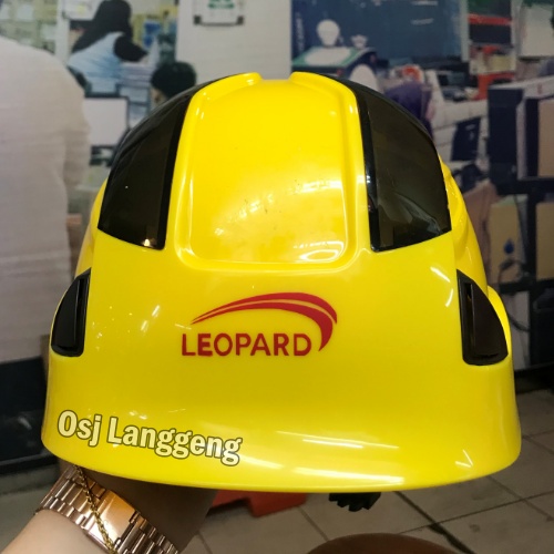 Helm Safety Panjat Leopard LPHL 0356 / Safety Helmet Climbing Warna Kuning