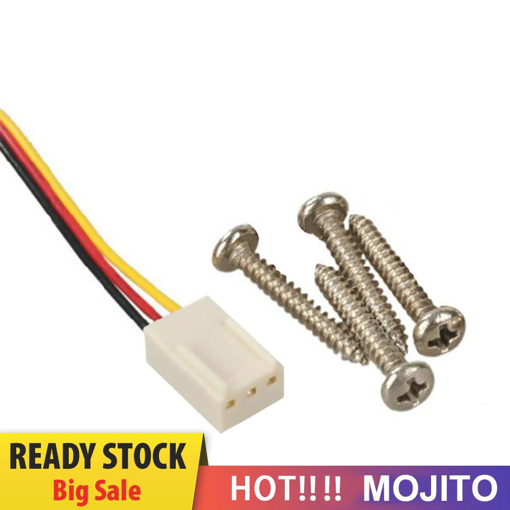 Moji Kipas Pendingin Cpu Komputer Pc 70x70 X 15mm 12v 3000rpm