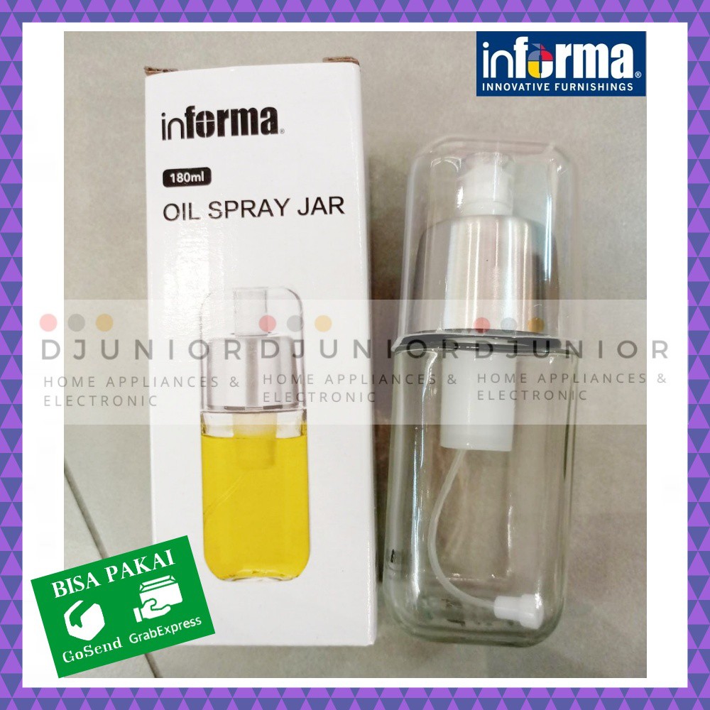 INFORMA - BOTOL SPRAY MINYAK / TEMPAT WADAH MINYAK SEMPROT / OIL SPARY JAR