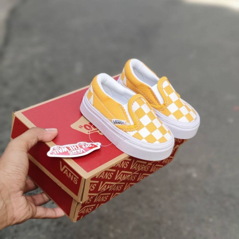 SEPATU ANAK VANS SLIP ON KIDS SIZE 16-35