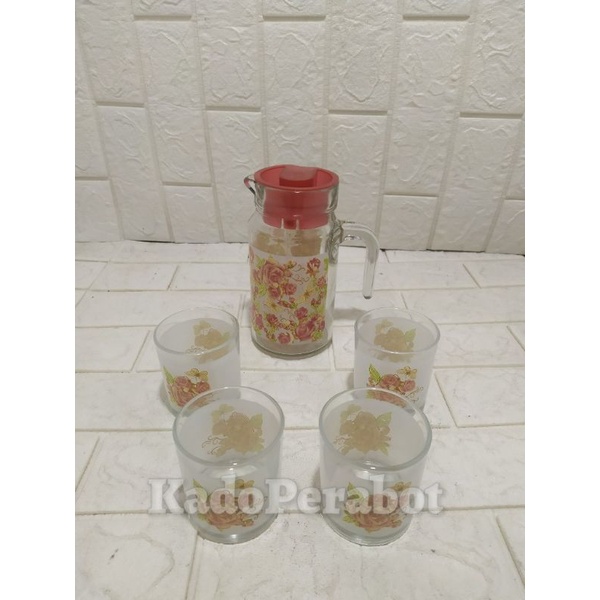 hadiah cangkir cantik - hadiah teko set murah - teko set debrine