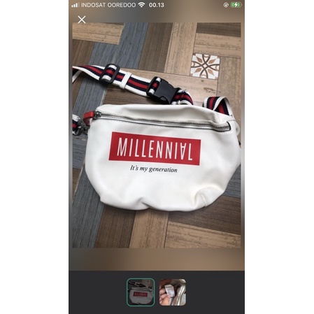 preloved waistbag stradivarius original