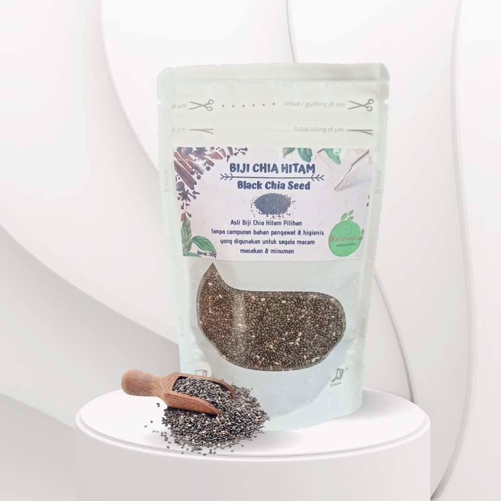

BIJI CHIA HITAM/BLACK CHIA SEED PREMIUM
