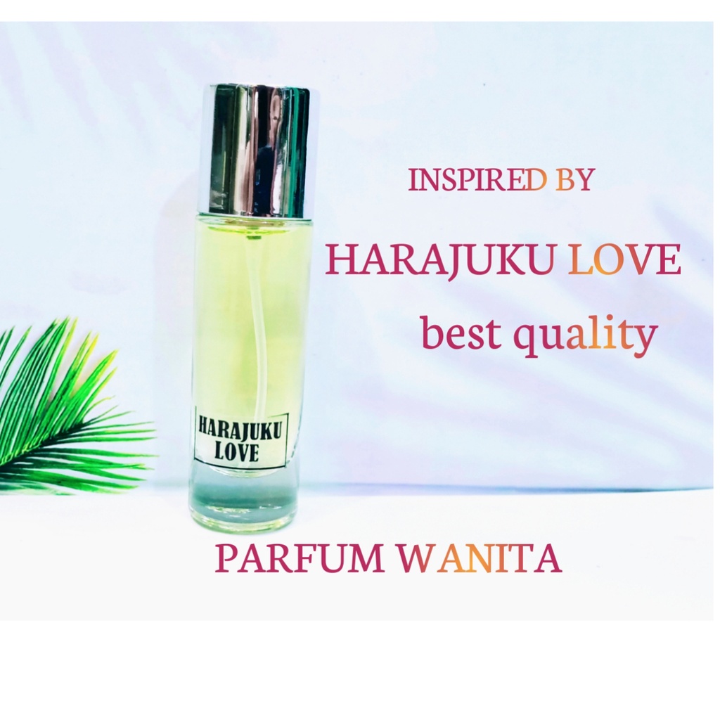 parfum harajuku love inspired,best quality parfum wanita