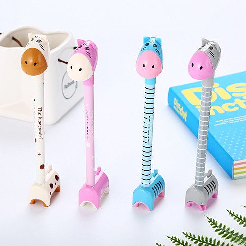 

Relic PP18 pulpen gel motif karakter zebra lucu imut / bolpen gel karakter
