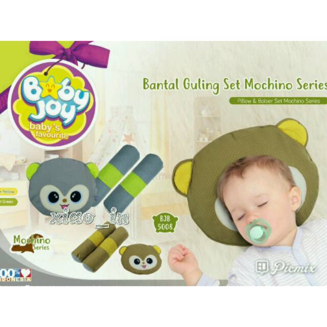 JOY BJB5008 Bantal guling set baby seri MOCHINO