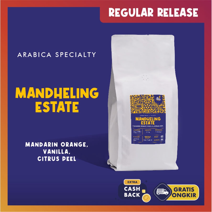 

Biji Kopi Arabika ASLI Mandheling 1kg |Mandailing Specialty Arabica Coffee