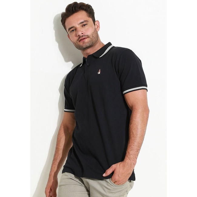 Kaos Polo Hush Puppies ORIGINAL 39657 Baju Atasan T-shirt T shirt Tee Kerah Ori Branded Asli Pria Co