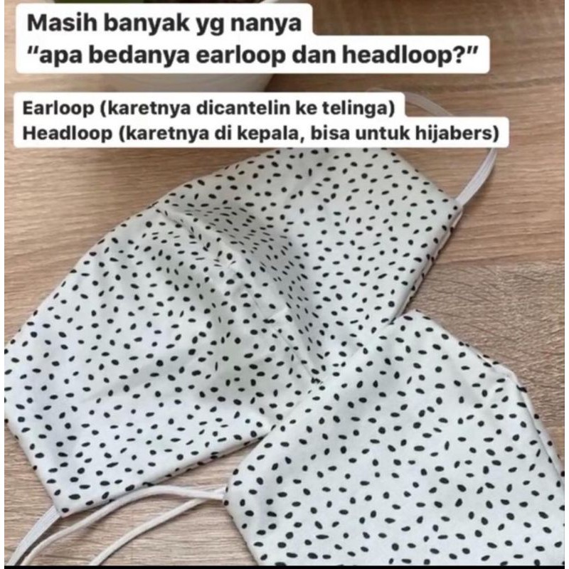 masker kain 3 lapis