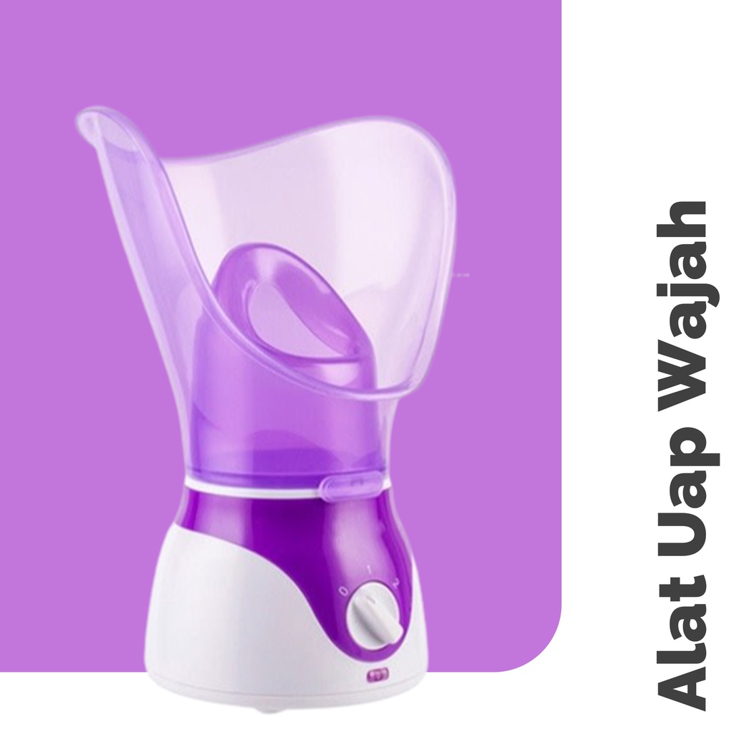 Steamer wajah / Facial Steamer / Alat Uap Wajah Hidung SPA Perawatan Sauna Wajah