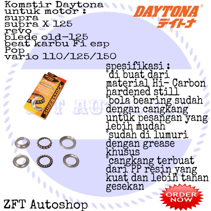 komstir Comstir Daytona Supra X 125 Revo 110 Blade karbu Blade 125 CS1 All Beat Karbu Fi Esp All Sco