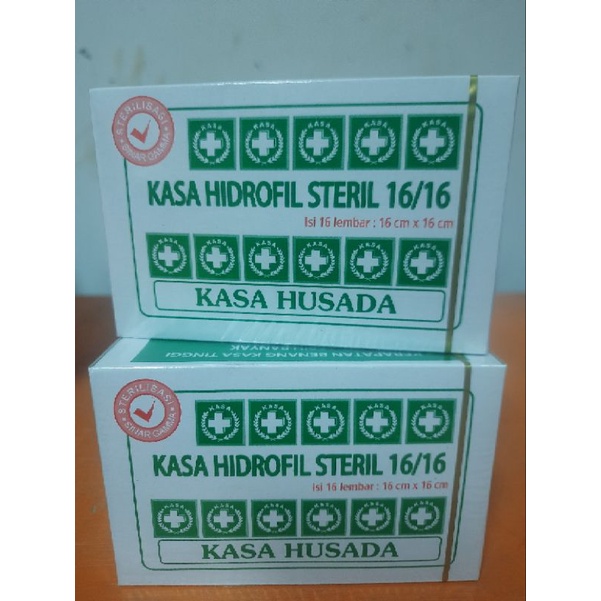 kasa hidrofil steril 16/16/kain kasa/perban